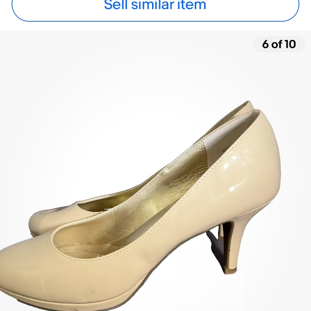 Kate and Kelly womens shoes size 8 in Beige, Small Nicks‎ On Heels As Shown - Picture 5 of 8